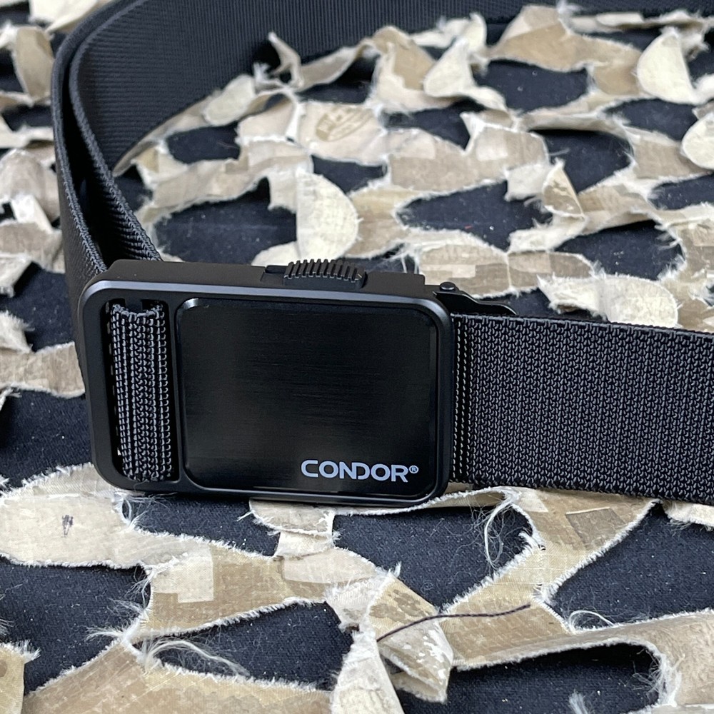 NEW Condor EDC Belt - Black - Small/Medium