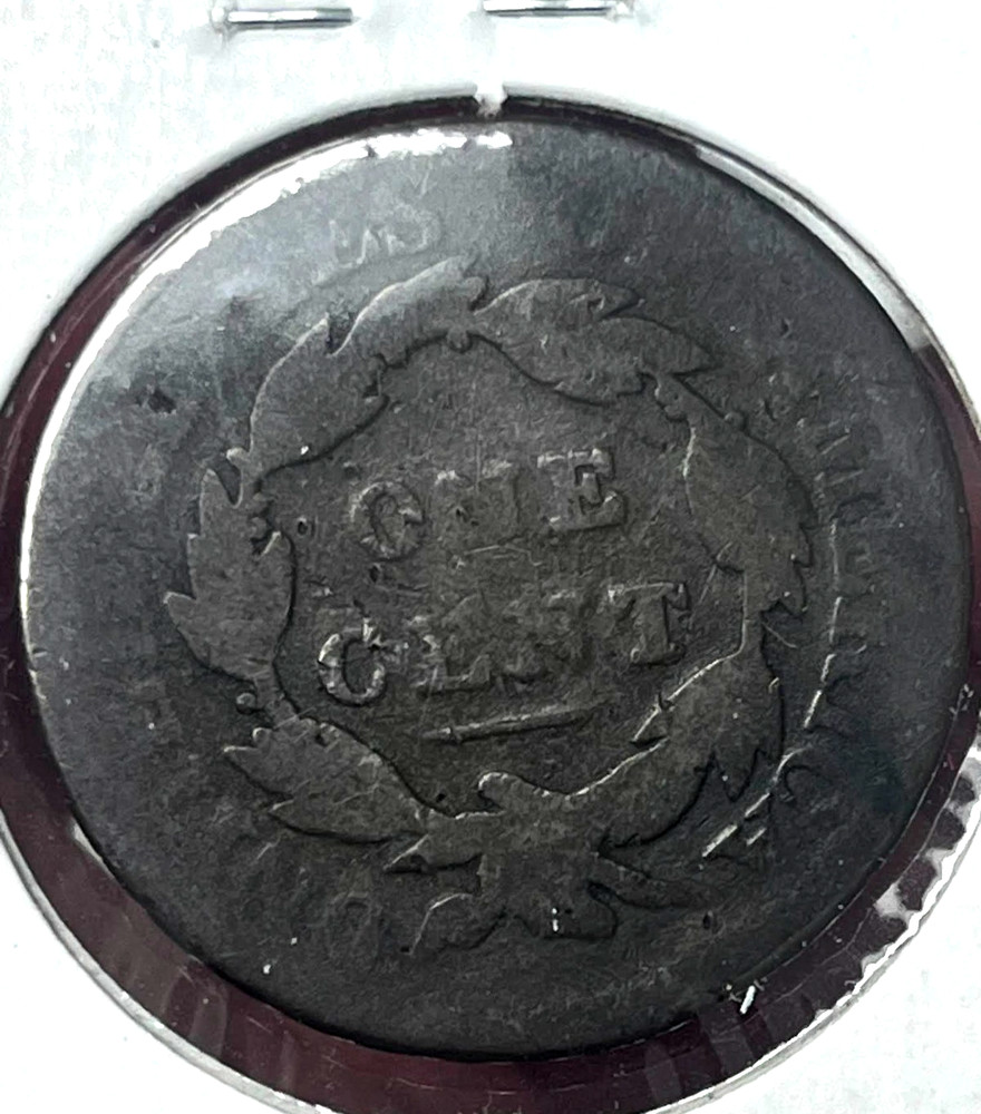 1817 Coronet Head Large Cent 1C Good G