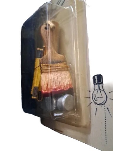 FIGI WORKSHOP PULL CHAIN Light Fan Pull NOS Hammer Paintbrush Rule And Pencil