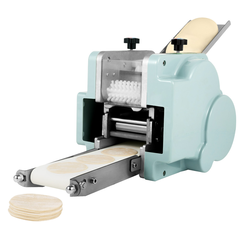 110V Electric Dumpling Skin Processing Machine Maker Wonton Dough Commercial