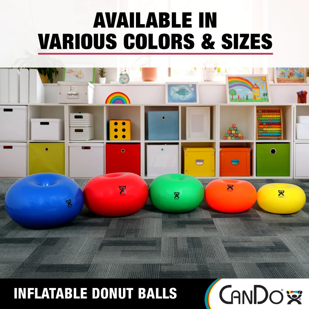 Donut Exercise, Workout, Core Training, Swiss Stability Ball for Yoga, Pi