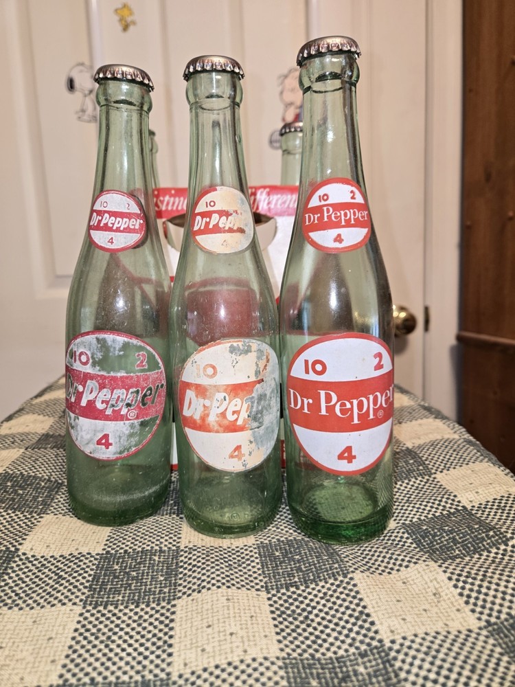 VINTAGE 16oz DR PEPPER 6-PACK CARRIER