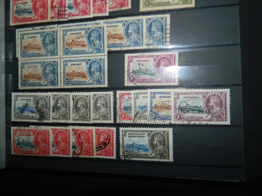 1935 SILVER JUBILEE MINT & USED STAMPS COLLECTION
