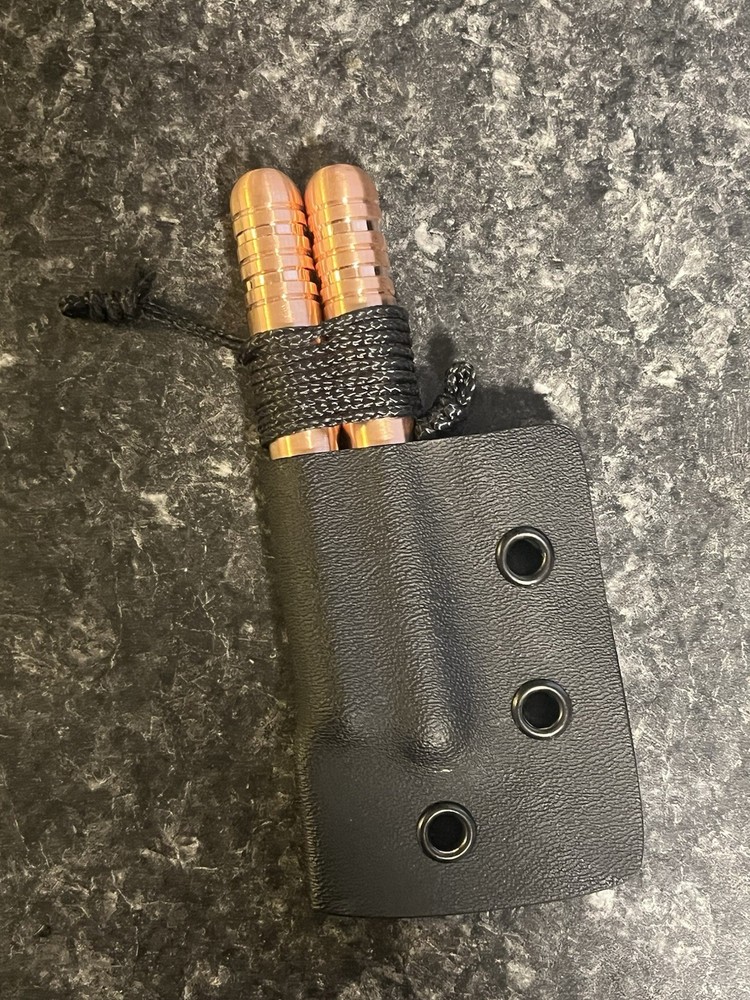 Copper Handle Garrote With Kydex Sheath