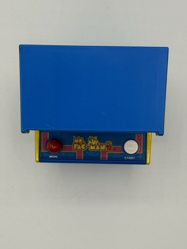 Ms Pacman Arcade Mini Handheld Tabletop Game Electronic Tested Works Great!!
