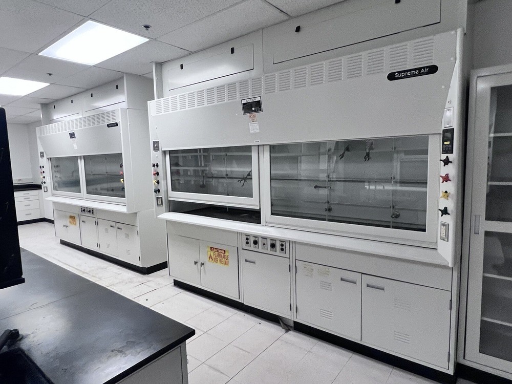Base And Upper Metal laboratory Cabinets Casework