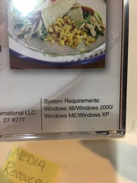 Easy Chef's Low Calorie Recipes -WINDOWS98/2000/ME/XP