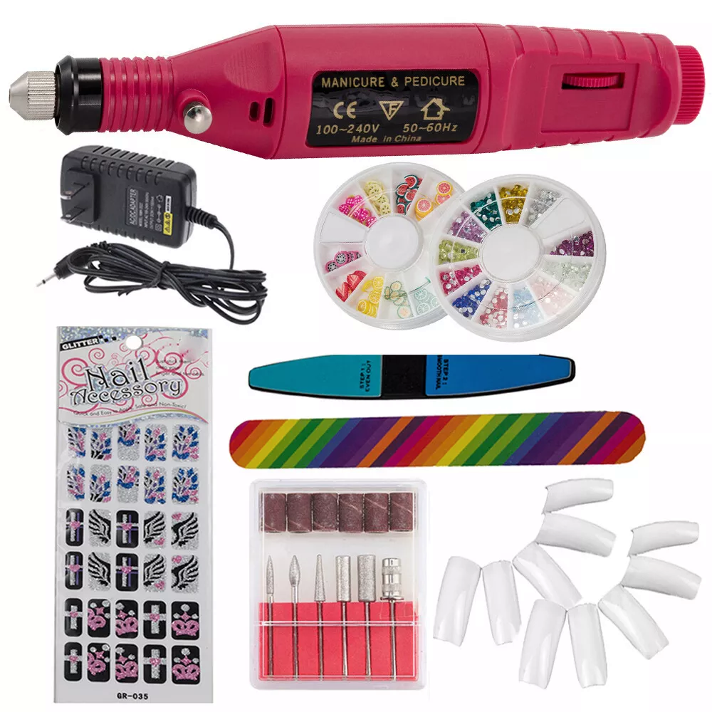 Professional Electric Nail Drill Machine Manicure Tool Pedicure Machine Set Kit