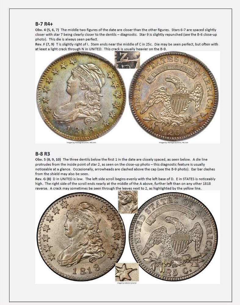 U.S. Quarters 1796 - 1838 Variety Identification Guide, by Robert Powers
