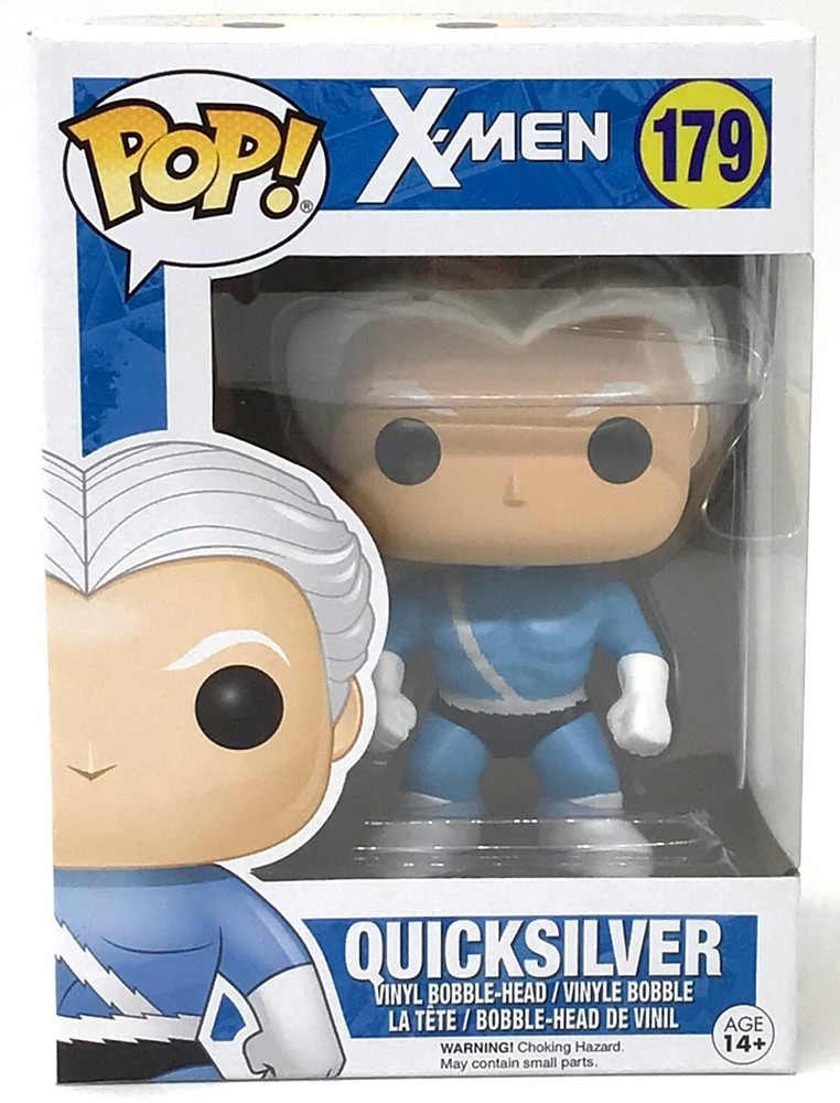 Funko Pop! Marvel X-Men Quicksilver #179 with POP Protector