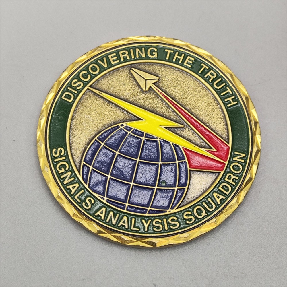 Signals Analysis Squadron Commander Challenge Coin