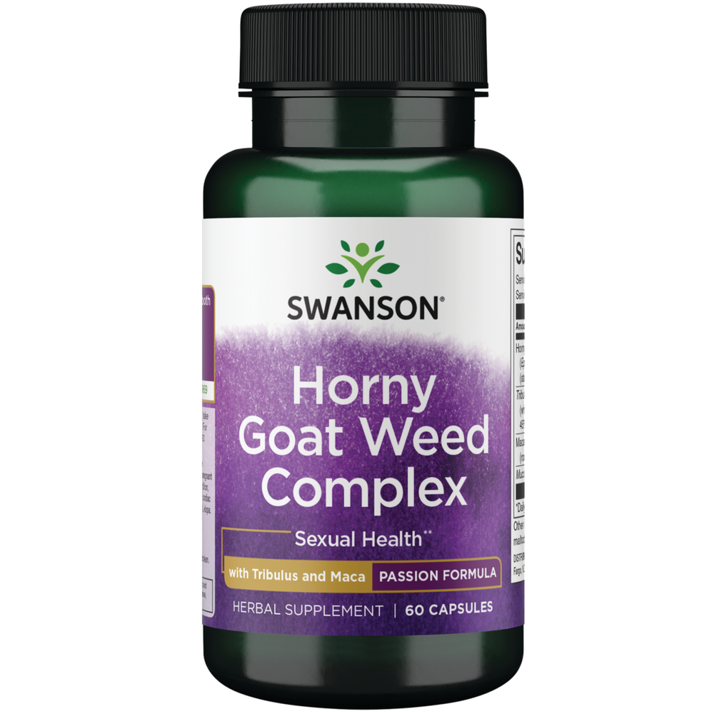 Swanson Horny Goat Weed Complex 60 Capsules
