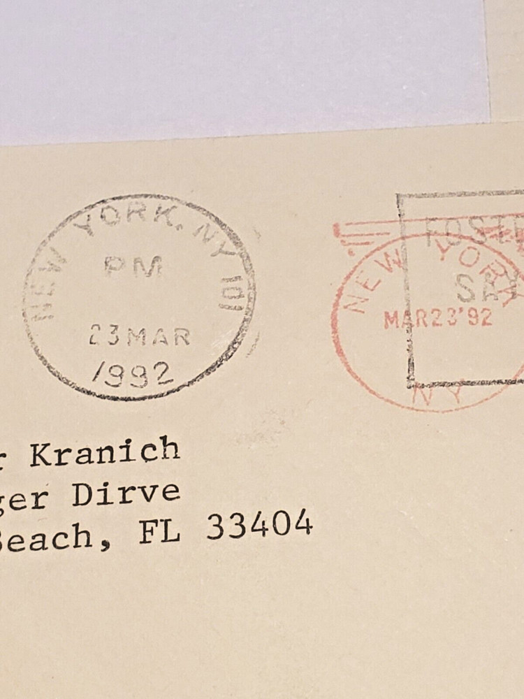 DOUGLAS FAIRBANKS, JR. Signed Letter-Envelope