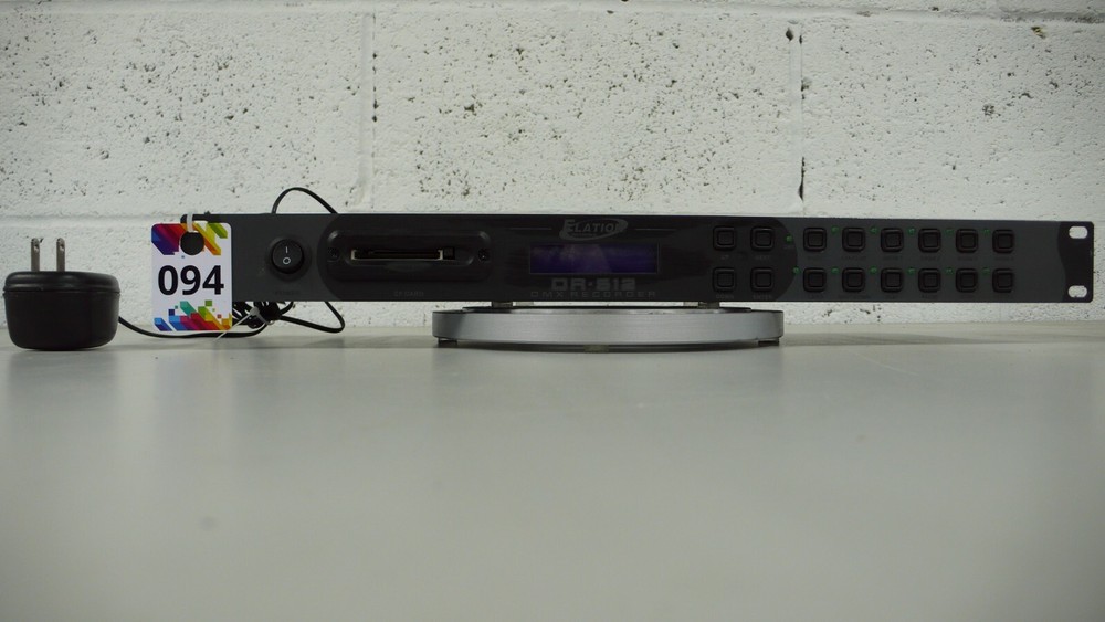 Elation Lighting DR 512 DMX Recorder Rack Mount