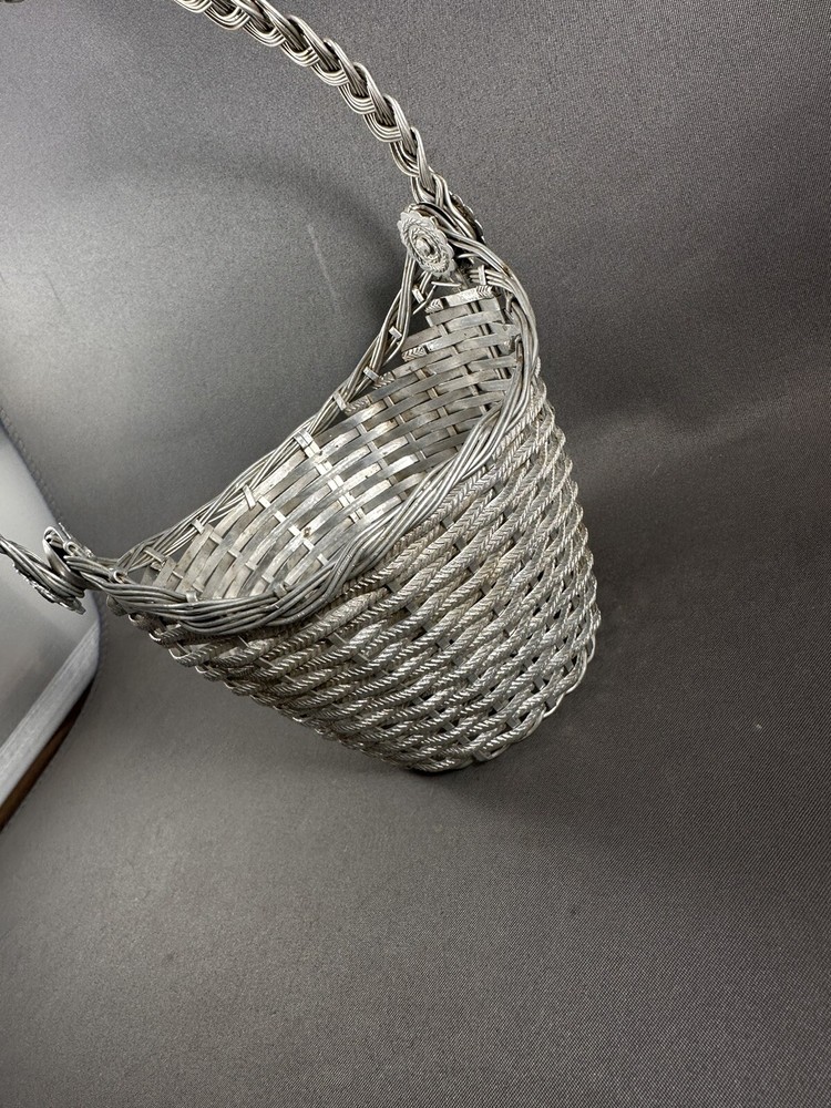 Avon Metal Woven Basket