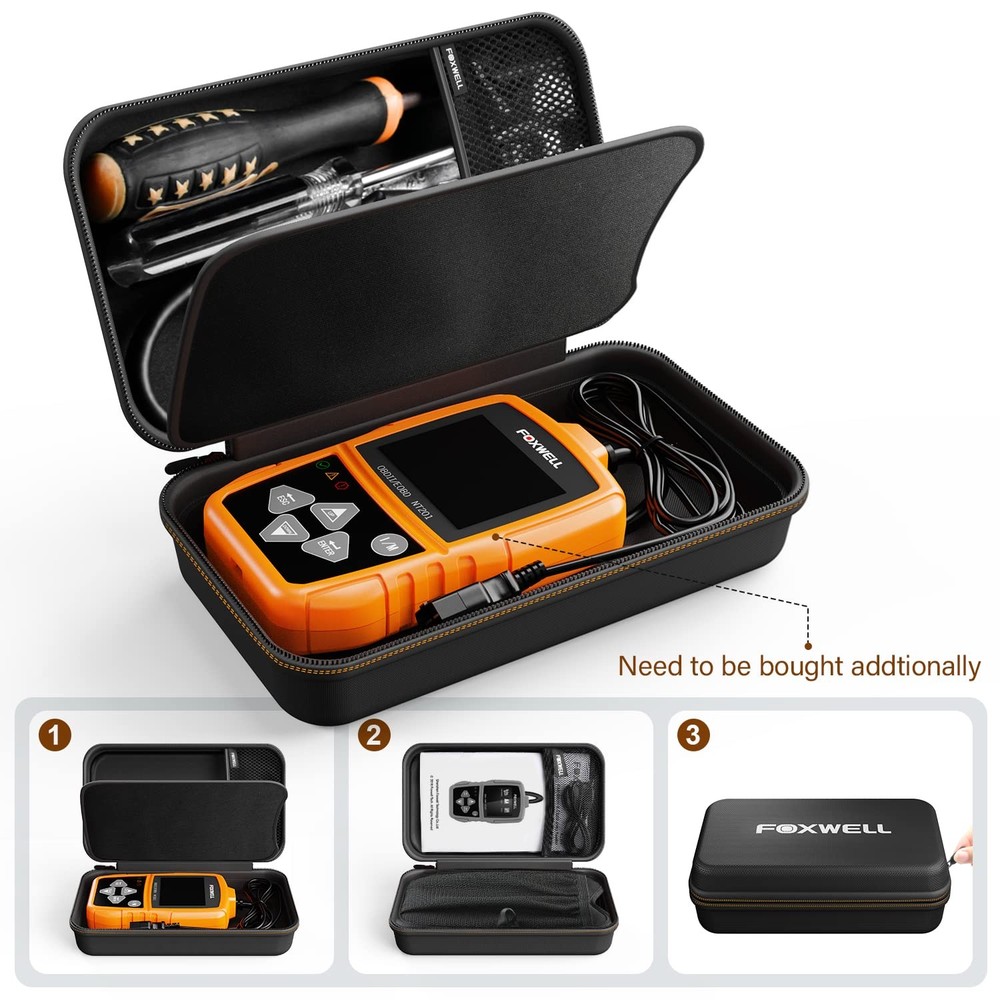 NT301 CASE OBD2 Scanner Professional Enhanced OBDII Diagnostic Box