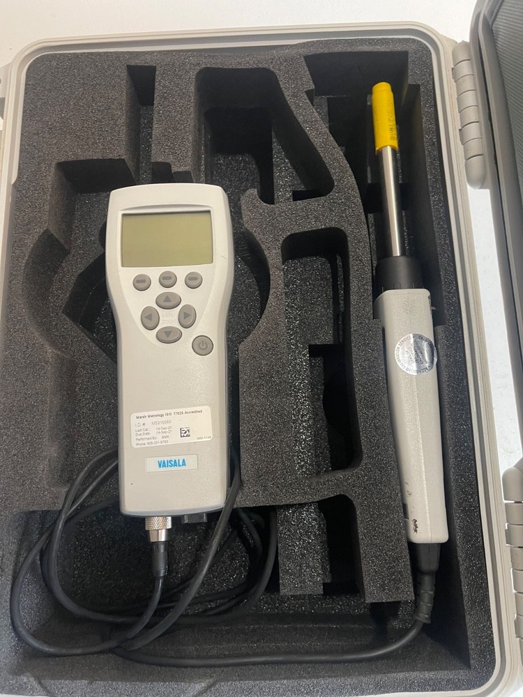 Vaisala MI70 Handheld Indicator - HMP75 Relative Humidity & Temperature Probe