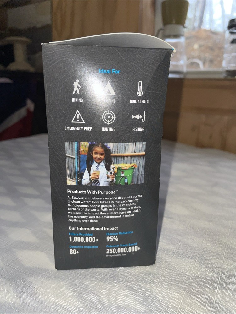 2 Sawyer Products Mini Water Filtration Systems