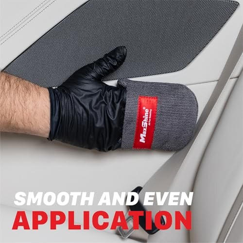 Universal Microfiber Coating Applicator Pads, 2-Pack | Finger Pocket Design,