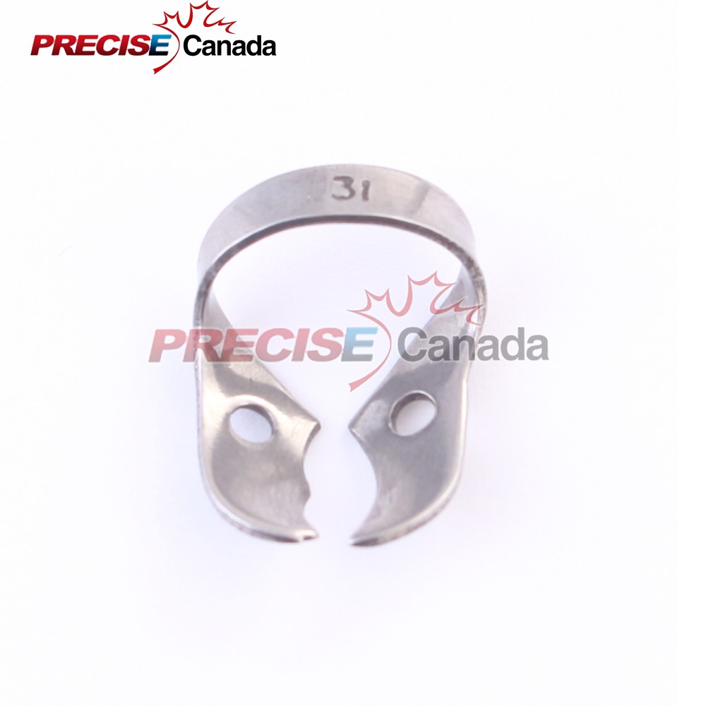 PRECISE CANADA Endodontic Rubber Dam Clamp #31 Surgical Dental Instruments