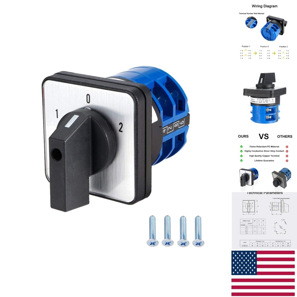 8 Terminal Changeover Switch LW28-32 - Efficient 690V Power Control Solution