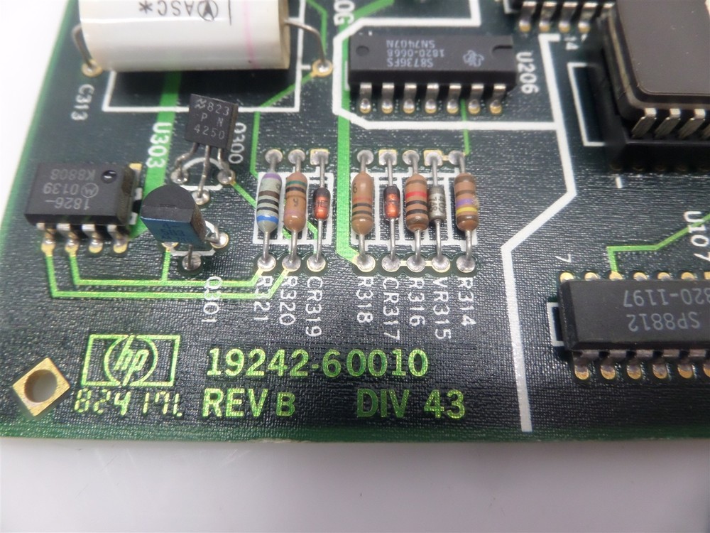 HP Agilent 5890 Gas Chromatograph Interface Board 19242-60010