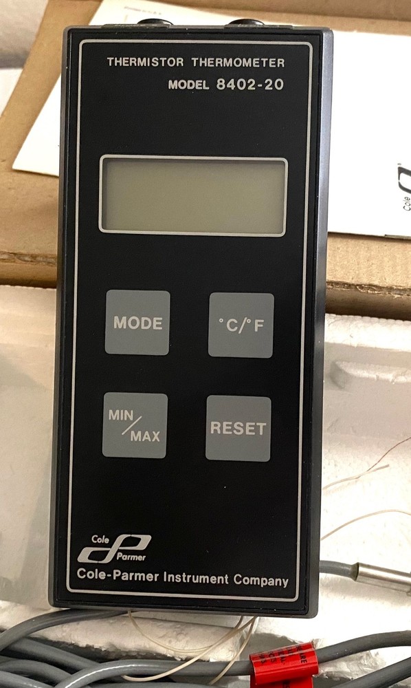 Cole Parmer 8402-20 Thermistor Thermometer