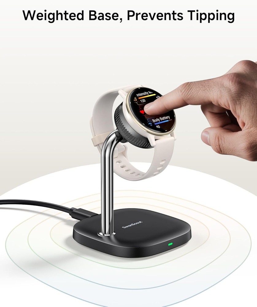 Multi-Functional Charger Stand for Garmin Forerunner, Vivoactive, Instinct