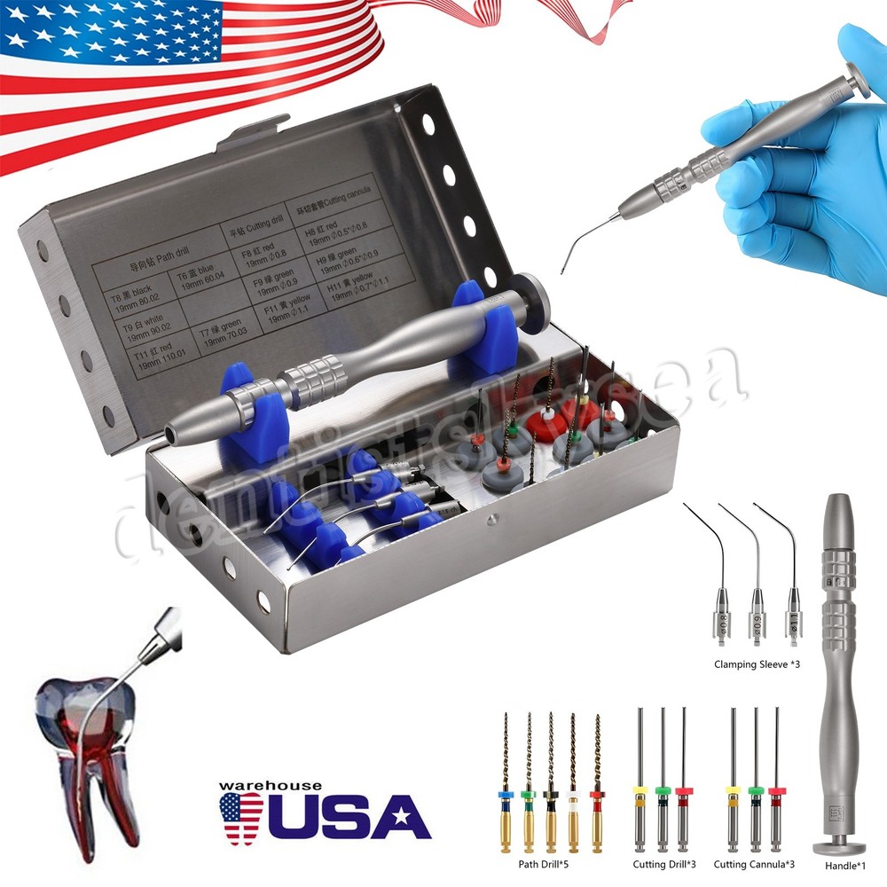 Dental Root Canal File Extractor Endo Broken Files Removal System Holder Tools