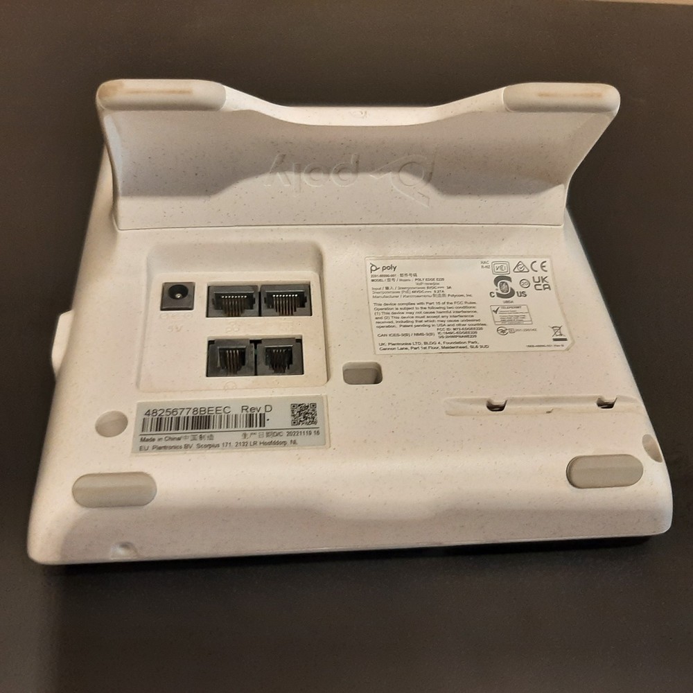 Poly Edge E220 IP Phone - New In Box - Factory Reset - Bulk Available