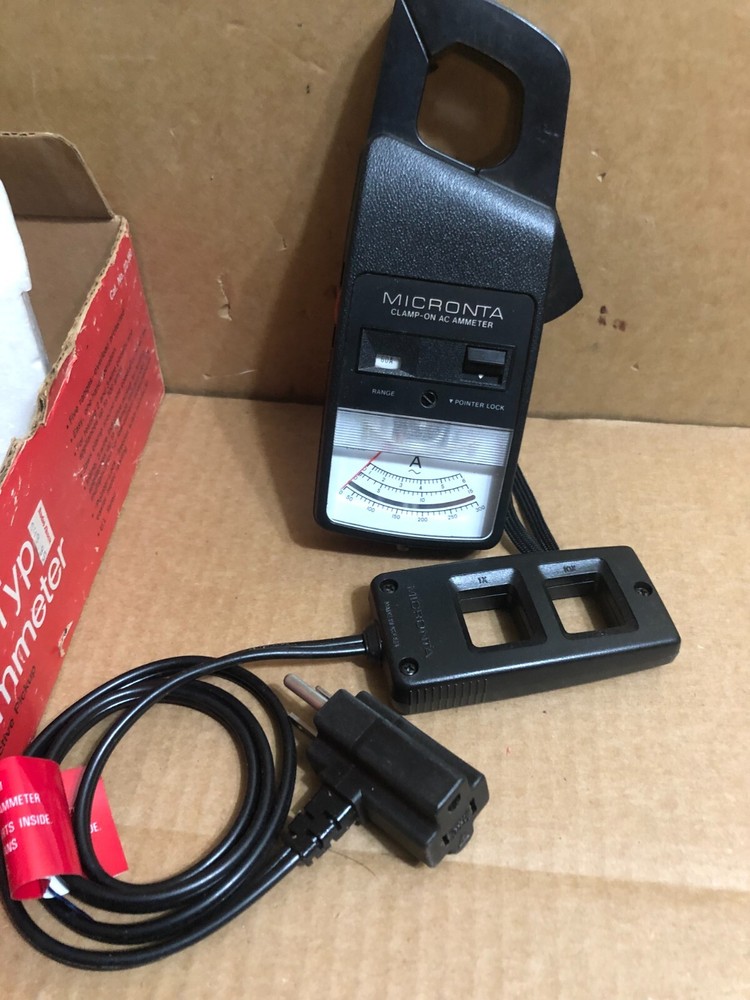 Micronta Clamp Type AC Ammeter 22-160