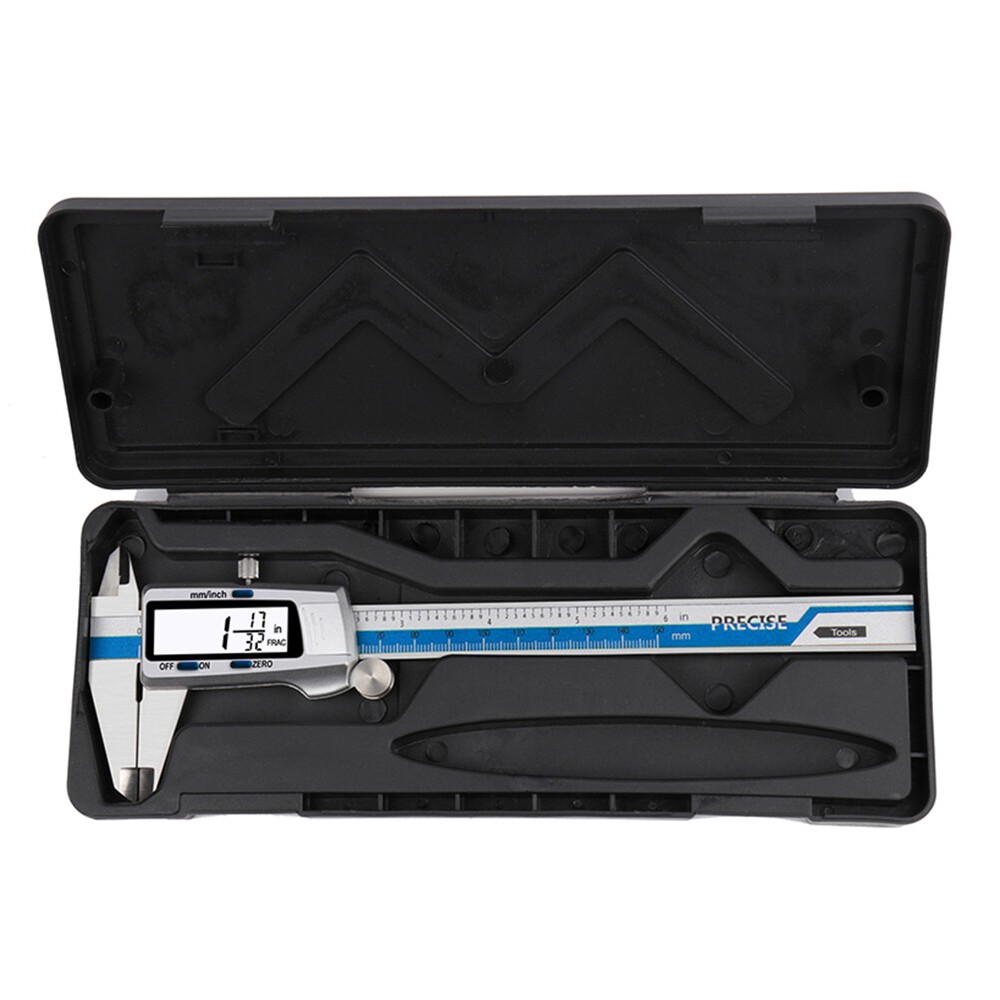 Digital Display Caliper 150mm LCD Vernier Caliper Stainless Steel Measuring Tool