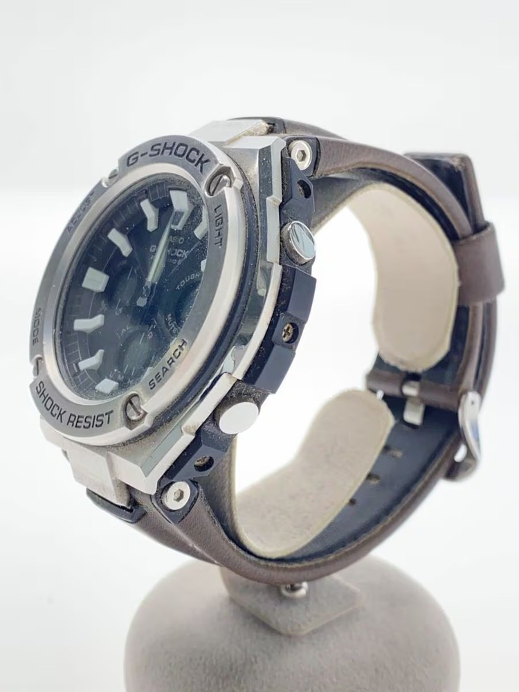 CASIO Solar Watch G SHOCK Digital Analog BLK BRW