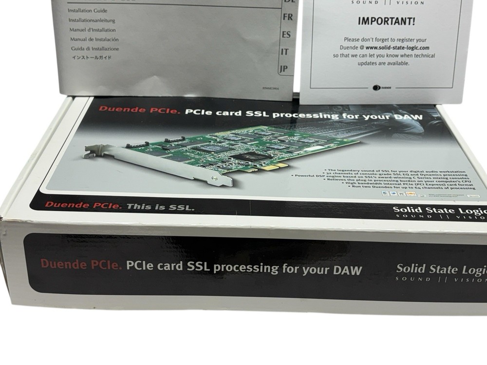 DUENDE Solid State Logic SSL PCIe Card