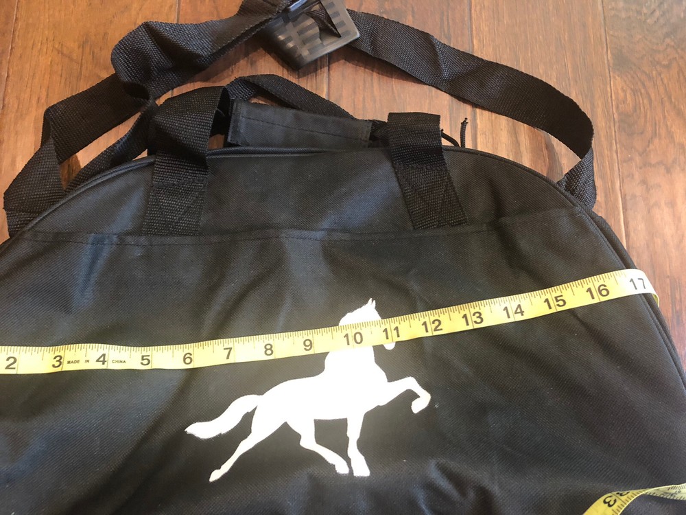 Black horse/racking horse bag