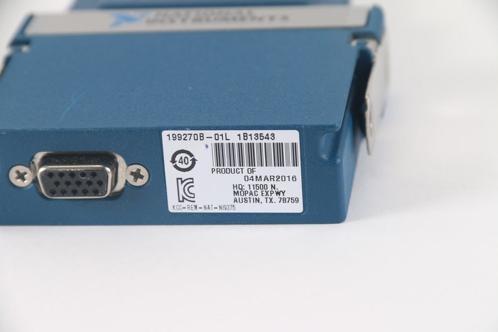 National Instruments NI 9375 DSUB 16-Channel Digital Input Digital Output Module