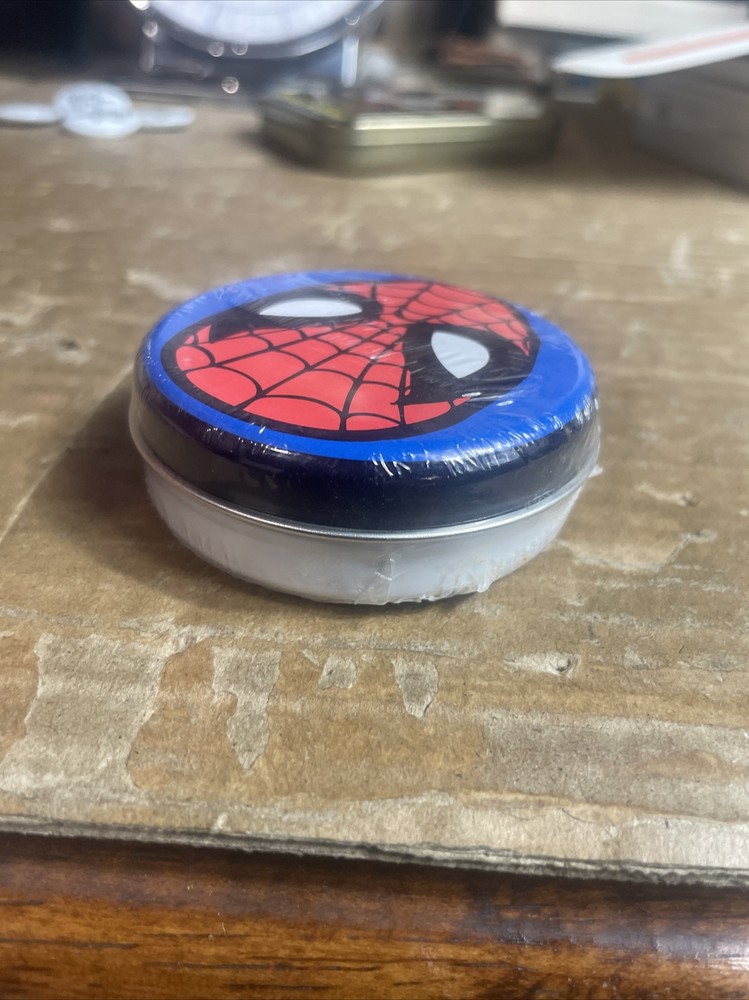 Spider-Man Mini Tin With Candy Sealed By True Confections & Marvel