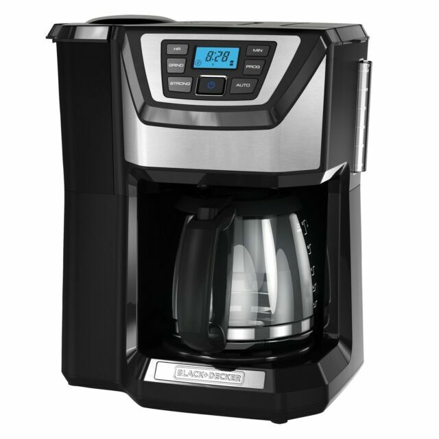 Black & Decker - CM5000B - 12-Cup Programmable Drip Coffee Maker - Black