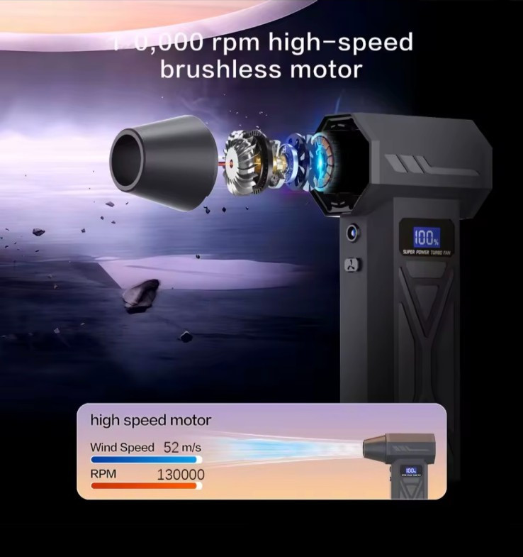 mini soplador de aire