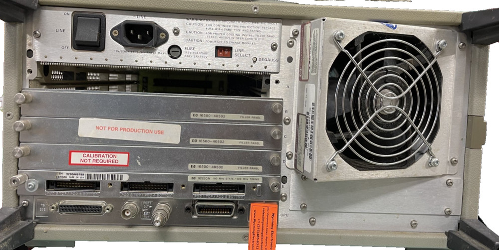 HP 16500B LOGIC ANALYSIS SYSTEM