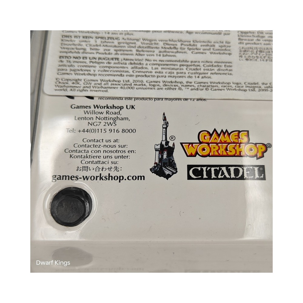 Warhammer Skull Dice Set Sealed D6 2010