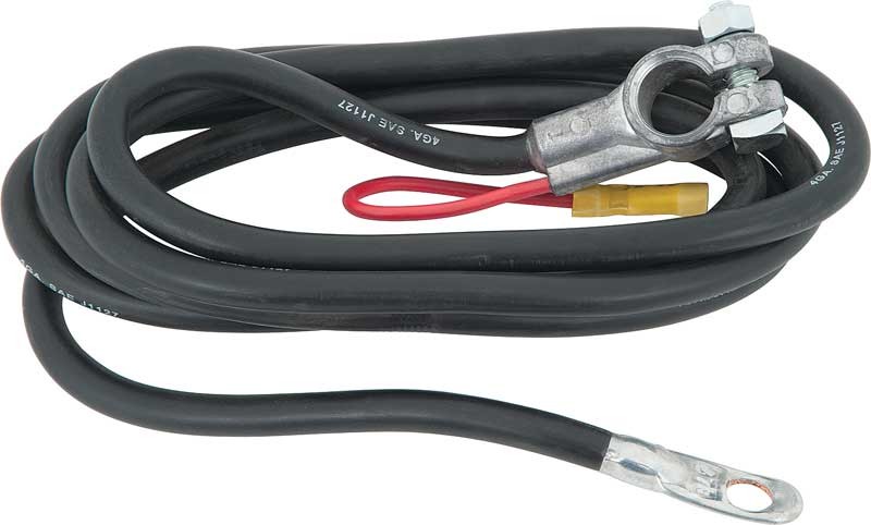 Universal 78" Negative Top Post Battery Cable