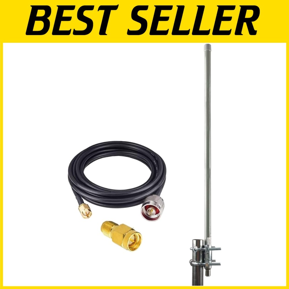 Long Range Meshtastic Antenna with RP-SMA Cable