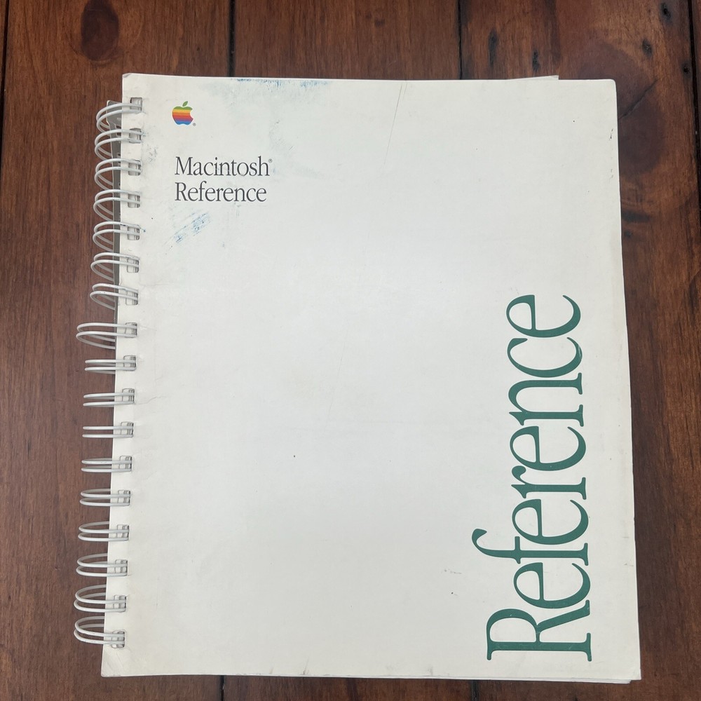 Macintosh Reference - Book of Operations and System Reference - 1990