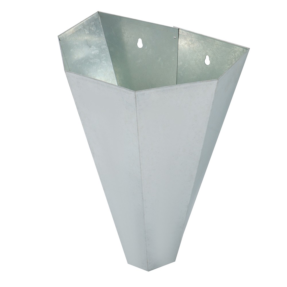 Medium Size Chicken Cone Galvanized Steel Poultry Restraining Cone 8 lbs