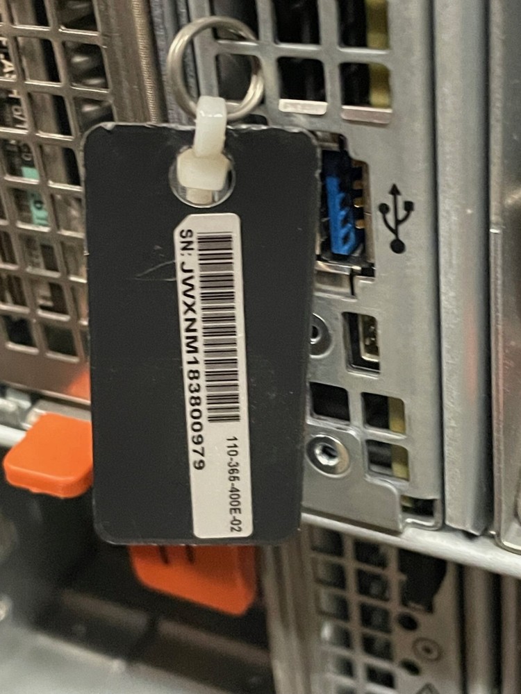 EMC Isilon H400 compute node. 110-365-400e d-1527 proc. no memory or disk drives