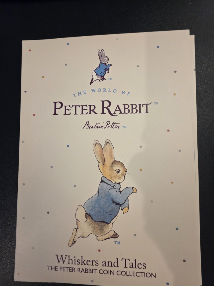3 X Complete Peter Rabbit Coin Sets, See Description For What's Included