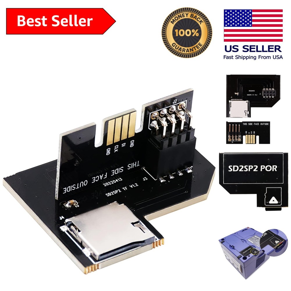 SD2SP2 Pro Micro SD Card Adapter for Gamecube - Expand Storage Effortlessly
