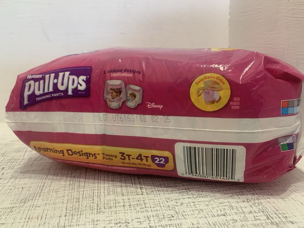 3-4T Vintage Huggies Pull-ups Doc McStuffins