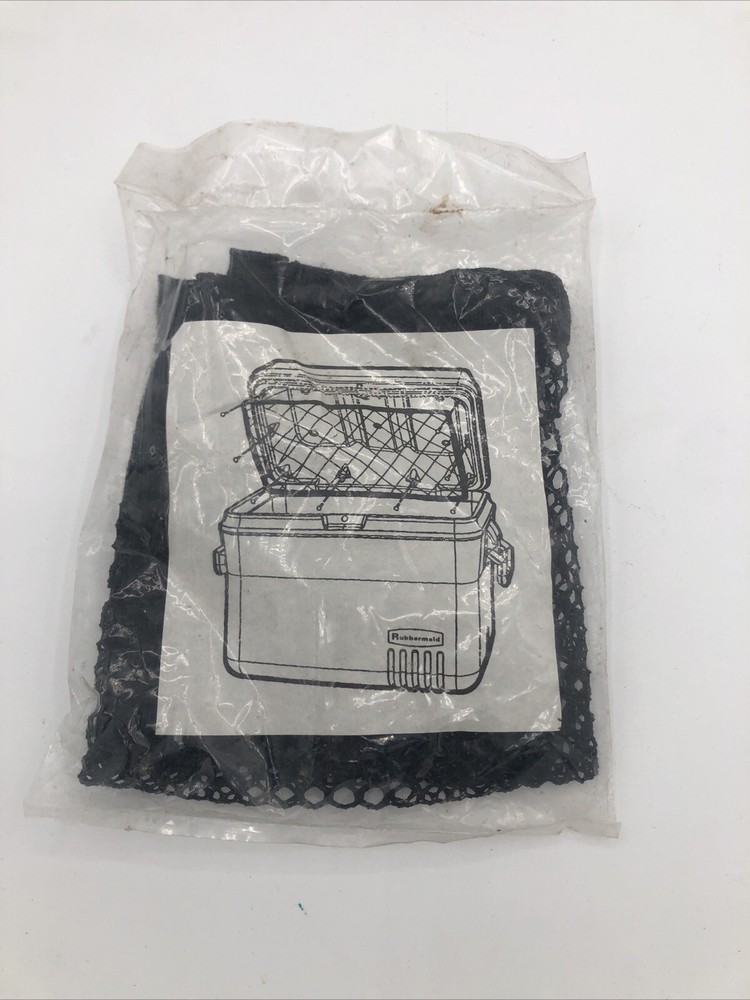 Rubber Maid cooler Lid net.  NOS Holder Cargo accessory